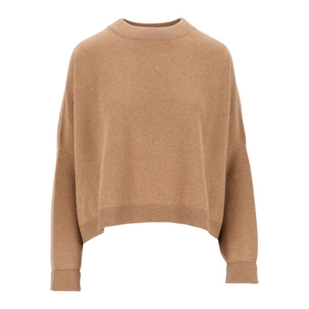 Dusan Women Cropped Crewneck Sweater